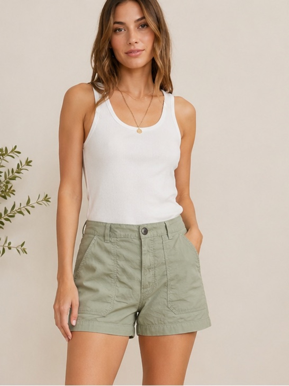 Citizens of Humanity Sage Utility Shorts Size 28